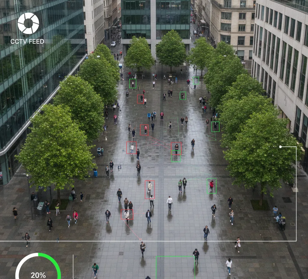 AI-powered COVID-19 surveillance solutions detecting mask compliance