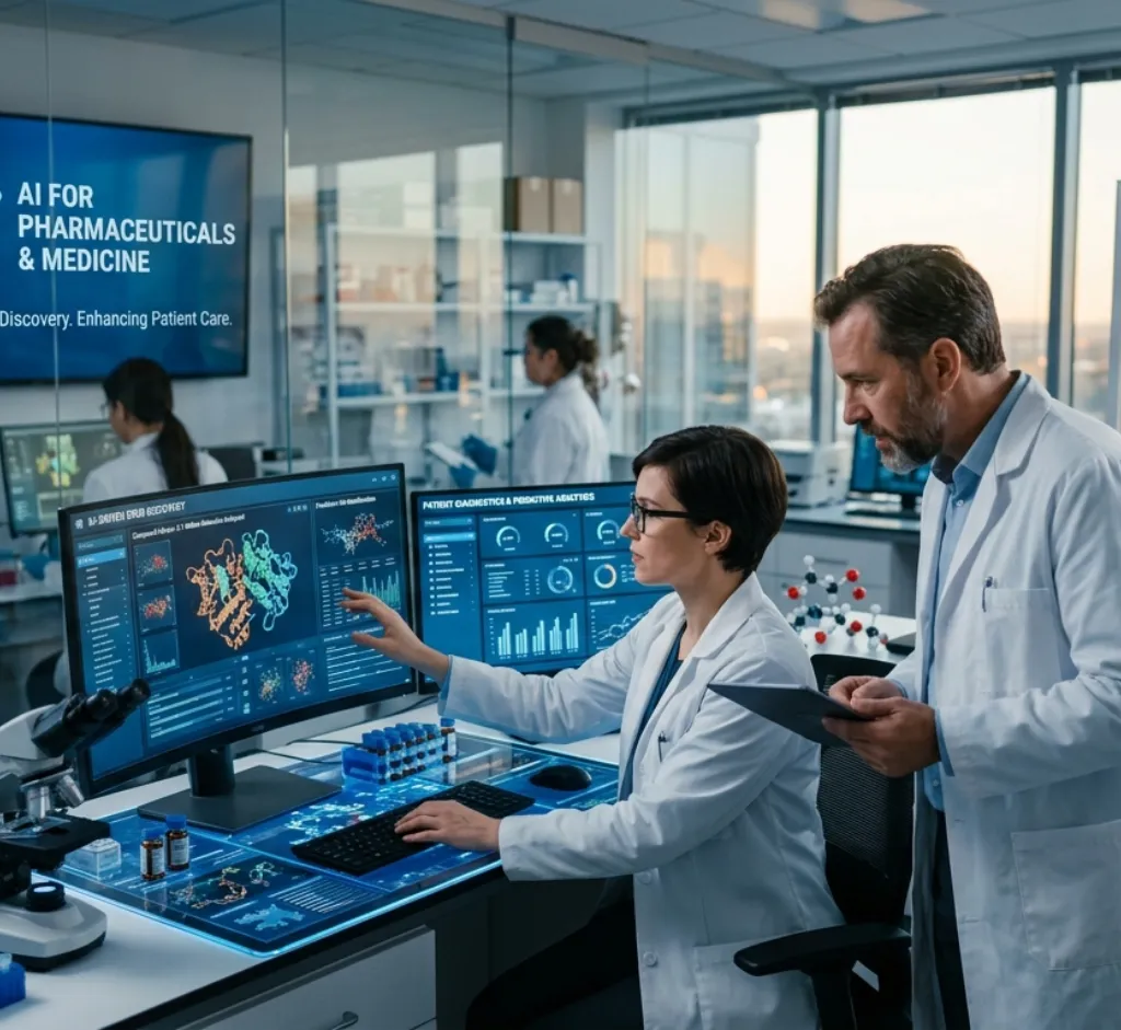 AI for Pharmaceuticals and Medicine