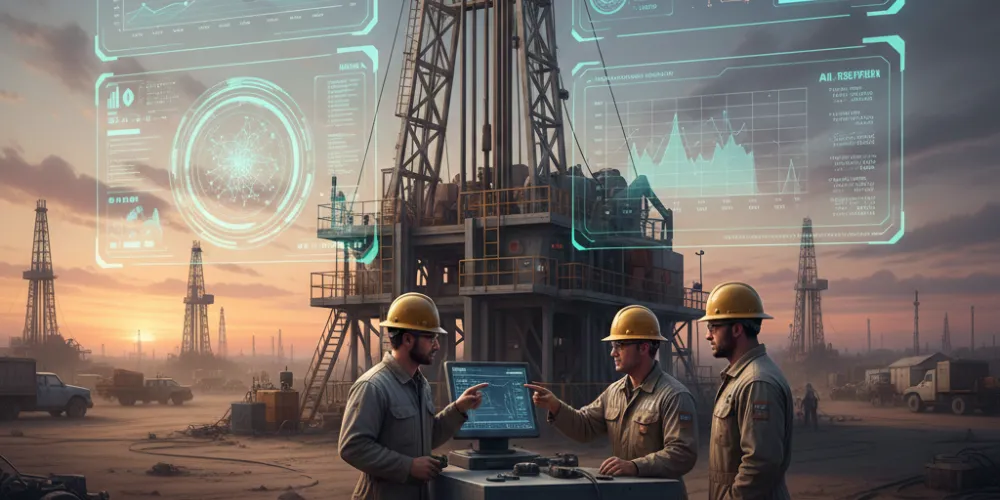 AI-driven drilling NPT prevention system monitoring operations in real time