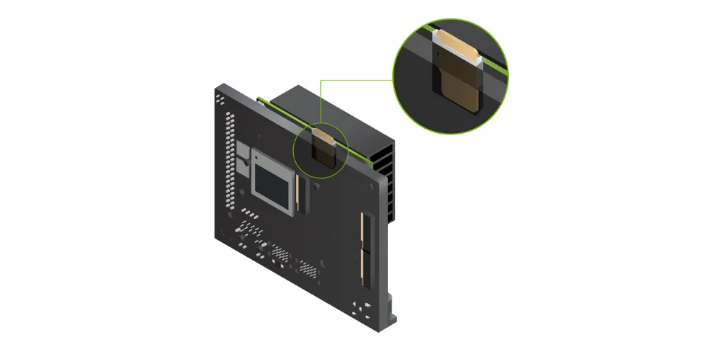 NVIDIA Jetson Orin Nano development board setup for flashing and edge AI development