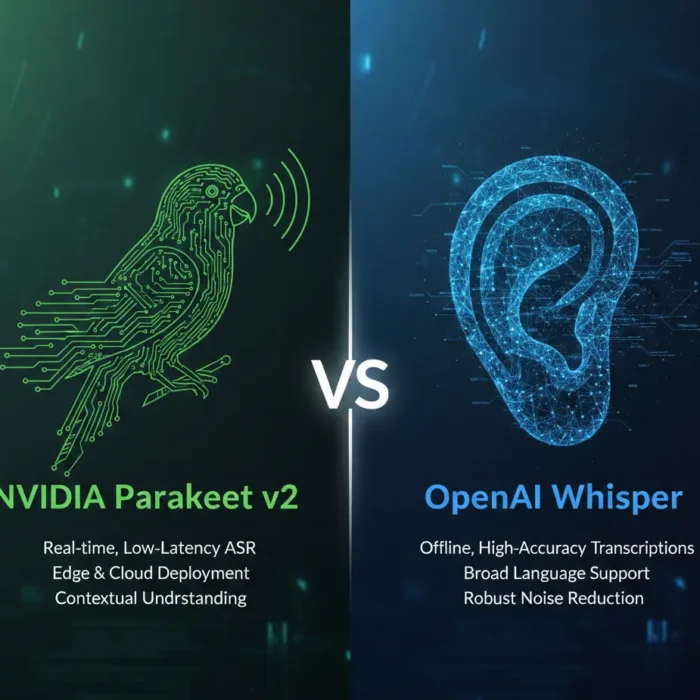 ASR Model Comparison: NVIDIA Parakeet vs OpenAI Whisper