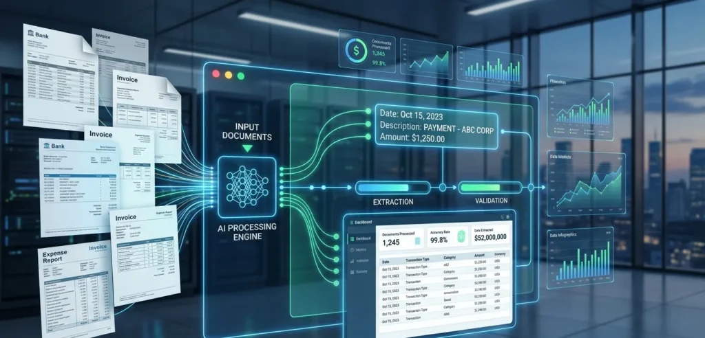 AI PDF Data Extraction for Financial Documents