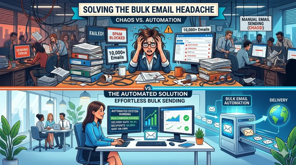 AI Bulk Email Automation System
