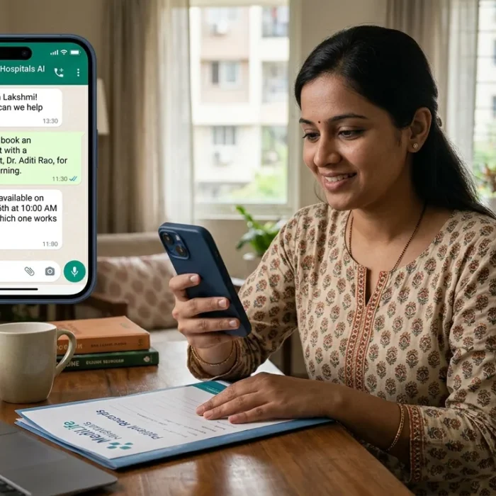 AI WhatsApp Healthcare Agent