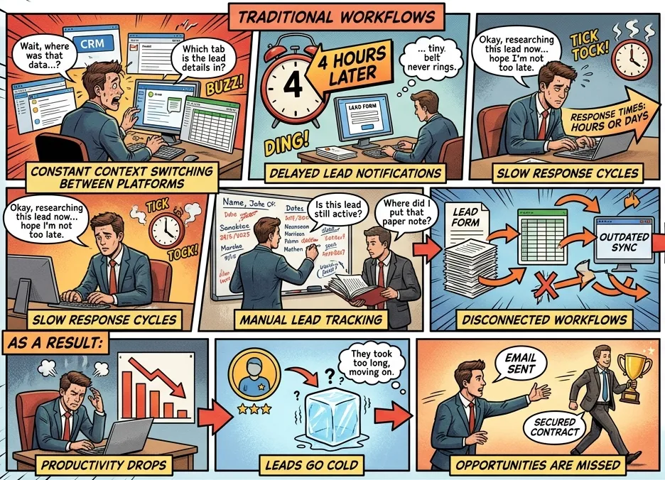 Real-Time Lead Intelligence Automation