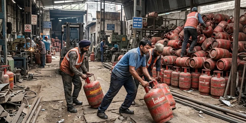 AI LPG Cylinder Management System