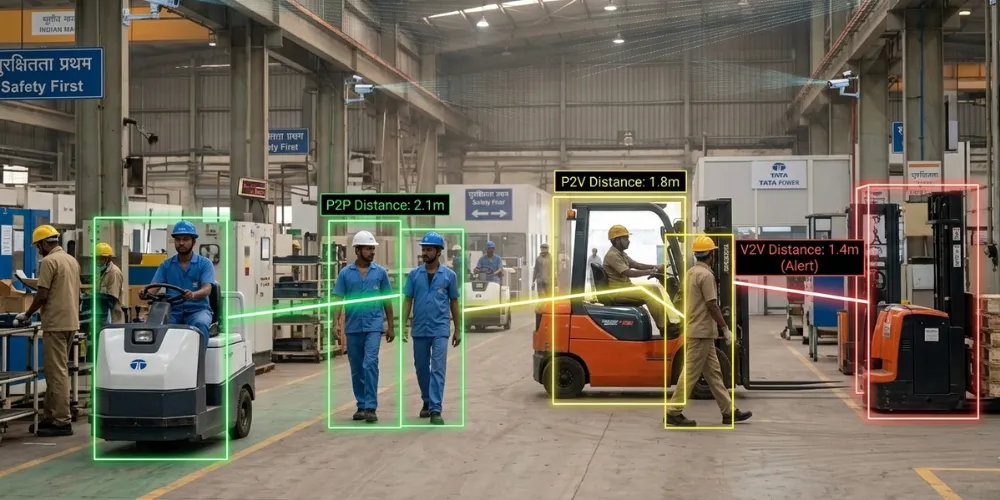 AI Distance Monitoring System