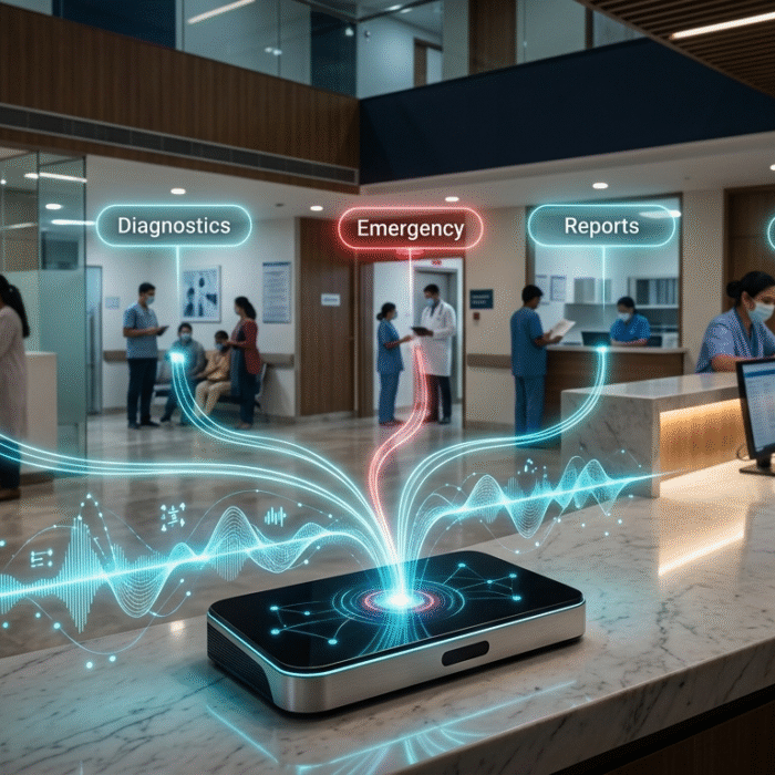 AI Receptionist for Hospitals