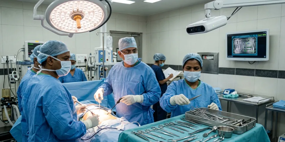 Automatic Surgical Instruments Detection and Tracking using AI