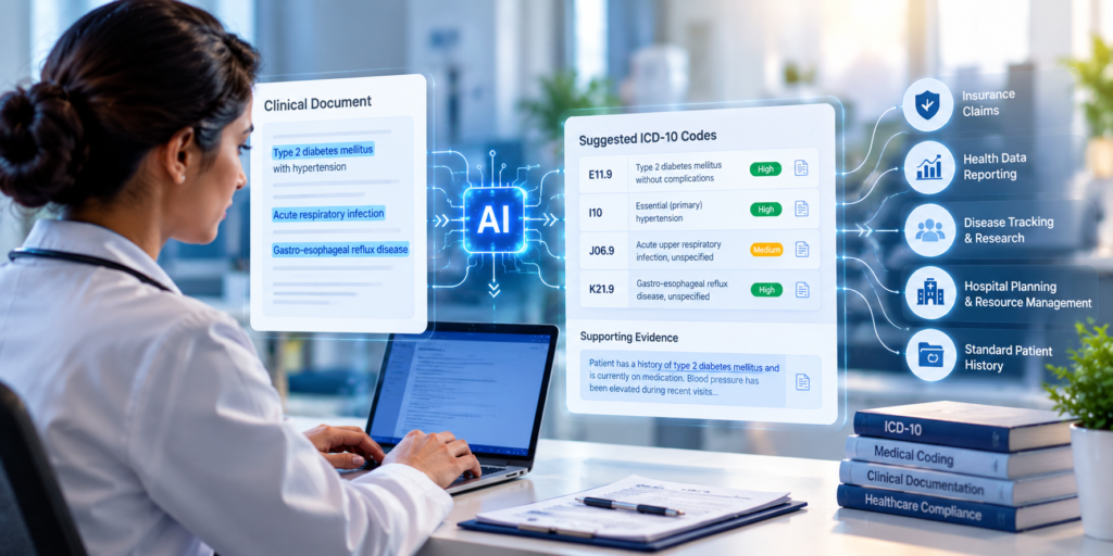 AI-Powered ICD-10 Coding Workflow