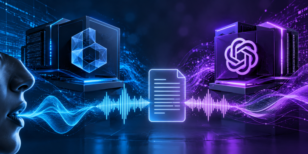 AI speech recognition comparison between IBM Granite and OpenAI Whisper
